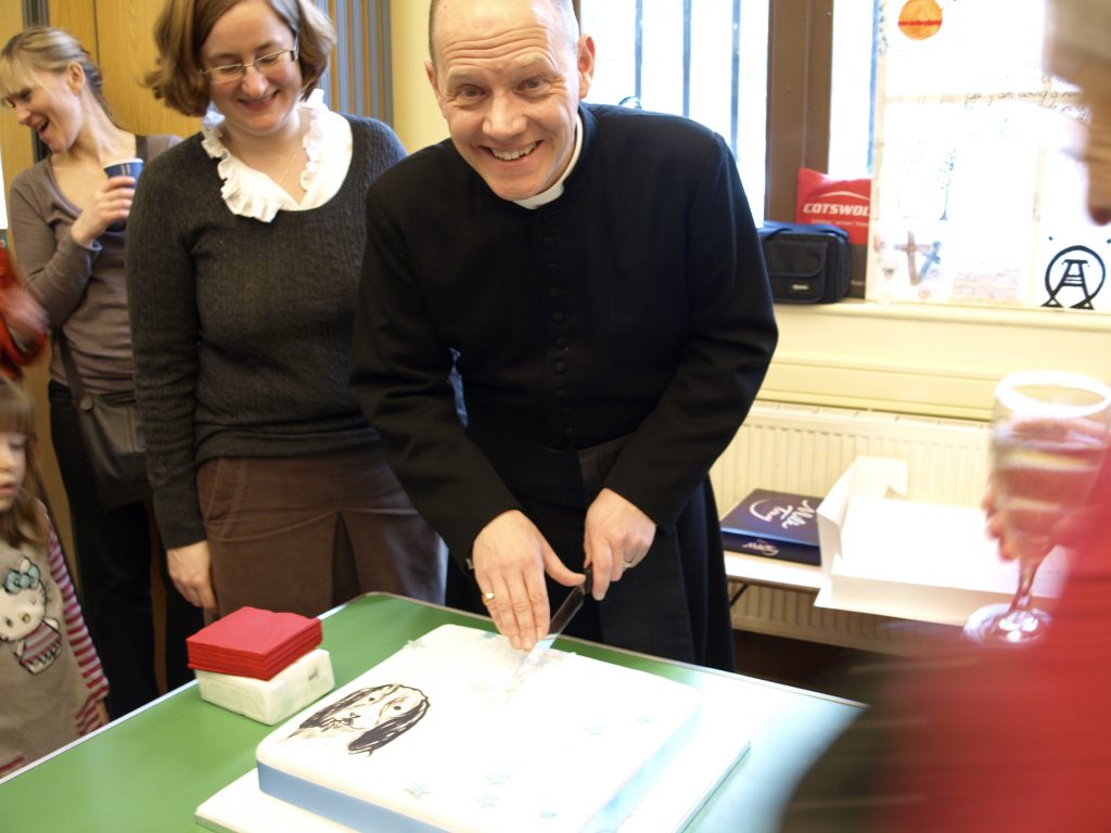 Fr Nick Davies, former curate