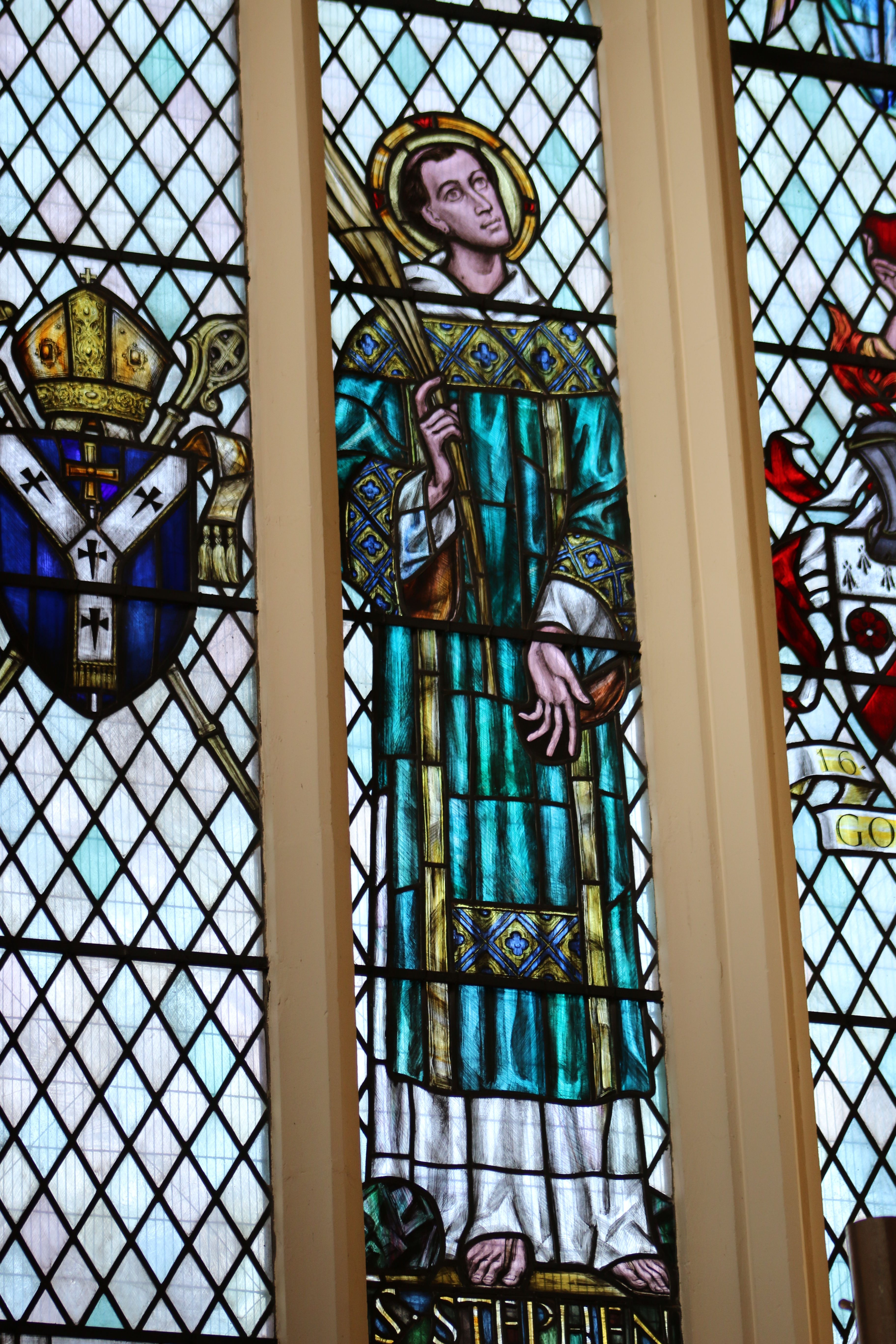 stained glass St Stephen